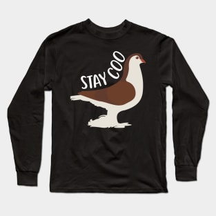 Lahore Pigeon: Stay Coo Long Sleeve T-Shirt